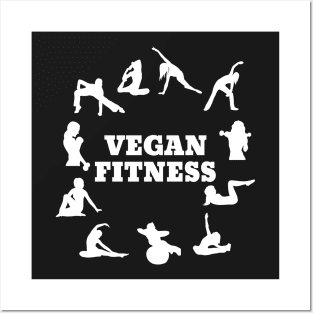 Vegan Fitness Posters and Art